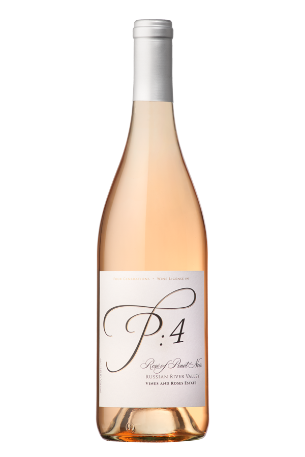 2022 P:4 Vines and Roses Estate Rosé of Pinot Noir